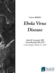 Title: Ebola Virus Disease, Author: NetCE