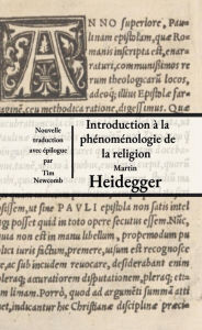 Title: Introduction à la phénoménologie de la religion, Author: Martin Heidegger