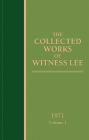 The Collected Works of Witness Lee, 1971, volume 1