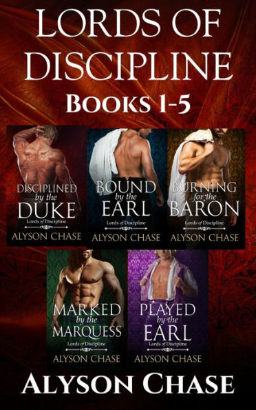 Lords of Discipline Books 1-5: Five Steamy Regency Romances