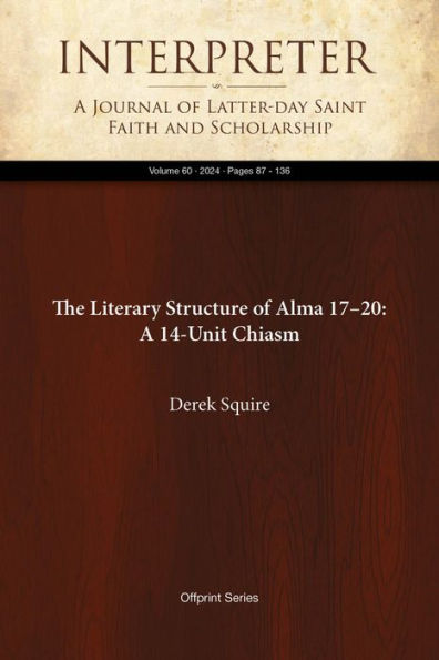 The Literary Structure of Alma 1720: A 14-Unit Chiasm