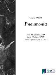 Title: Pneumonia, Author: John Leonard