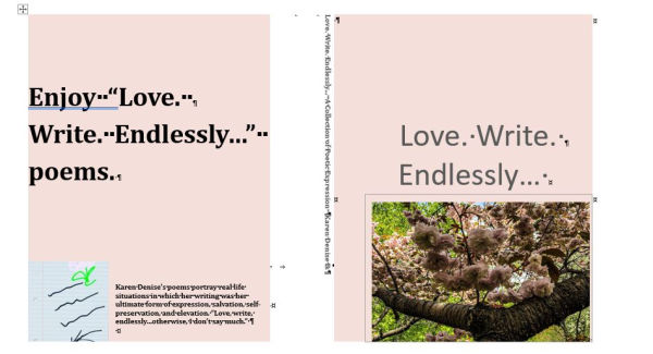 Love. Write. Endlessly...: A Collection of Poetic Expression