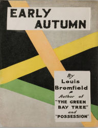 Title: Early Autumn, Author: Louis Bromfield