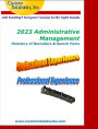 2023 Administrative Management Directory of Recruiters & Search Firms: Job Hunting? Get Your Resume in the Right Hands