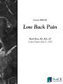 Low Back Pain