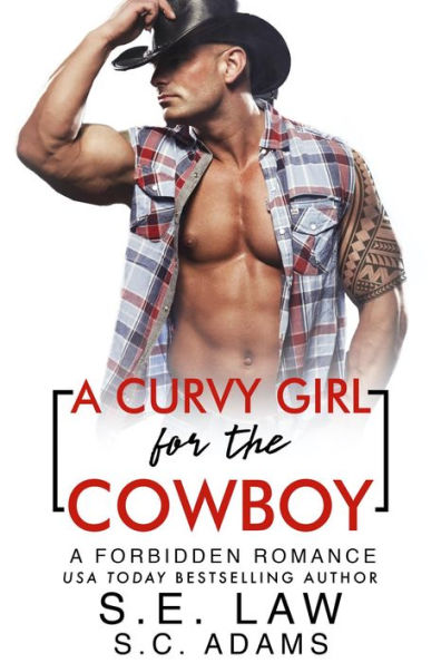 A Curvy Girl for the Cowboy: A Western Forbidden Romance
