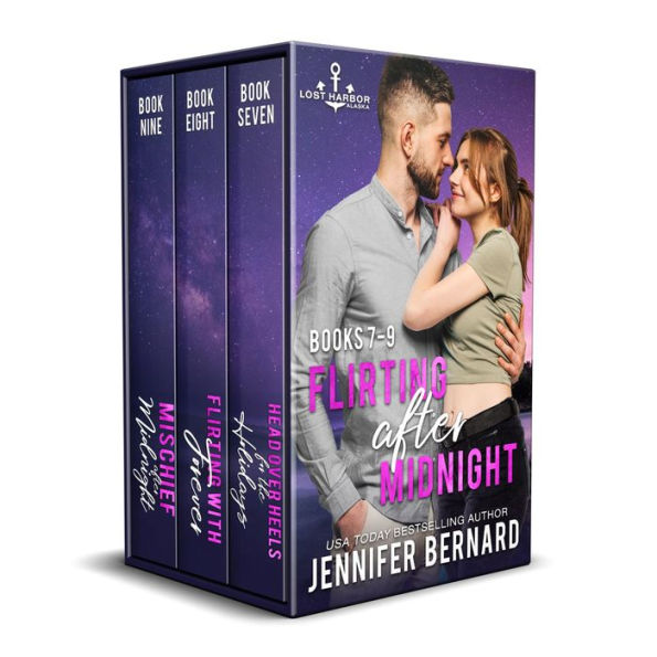 Flirting after Midnight (Lost Harbor, Alaska Books 7-9)