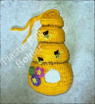 Title: Bee Hive Plastic Bag Holder Crochet Pattern, Author: Sharon Santorum