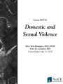 Domestic and Sexual Violence