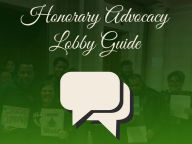Title: Honorary Advocacy Lobby Guide, Author: Brian Adams