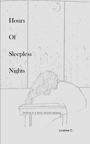 Hours Of Sleepless Nights: writing in a book almost asleep