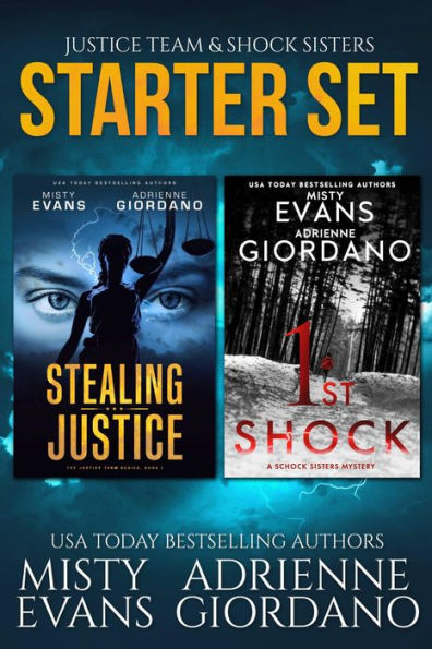 Justice Team and Schock Sisters Starter Set: A Romantic Suspense and Mystery Box Set