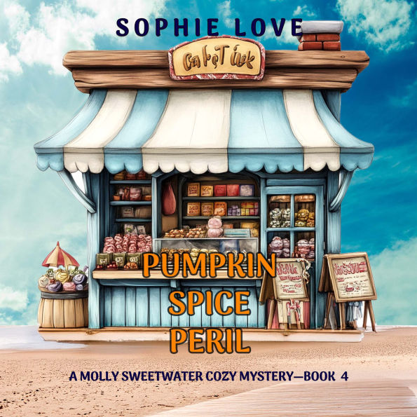Pumpkin Spice Peril (A Molly Sweetwater Cozy Mystery-Book Four): Digitally narrated using a synthesized voice