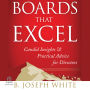 Boards That Excel: Candid Insights and Practical Advice for Directors