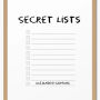 Secret Lists