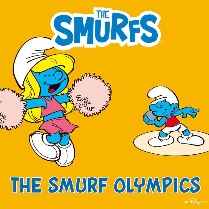 The Smurf Olympics Book Cover Image