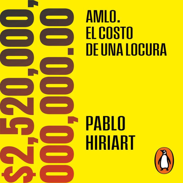 AMLO. El costo de una locura: $2,520,000,000,000.00