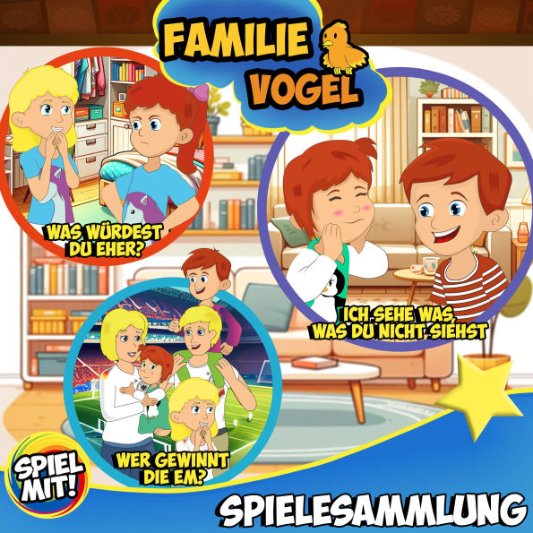 Familie Vogels Spielesammlung: Familie Vogel