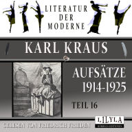 Aufsätze 1914-1925 - Teil 16