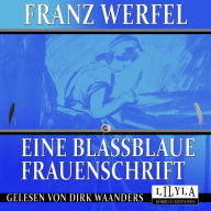 Eine blassblaue Frauenschrift