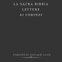 La Sacra Bibbia - Lettere ai Corinzi - Versione di Giovanni Luzzi