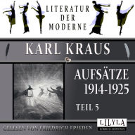 Aufsätze 1914-1925 - Teil 5