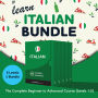 Learn Italian Bundle - The Complete Beginner to Advanced Course (Levels 1-5)