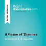 Game of Thrones by George R. R. Martin, A (Book Analysis): Detailed Summary, Analysis and Reading Guide