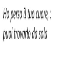 Ho perso il tuo cuore,: puoi trovarlo da sola