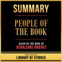 Summary - People Of The Book: Based On The Book By Geraldine Brooks