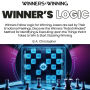 Winner's Logic: Winners Follow Logic for Winning. Losers are Led by Their Emotional Feelings.