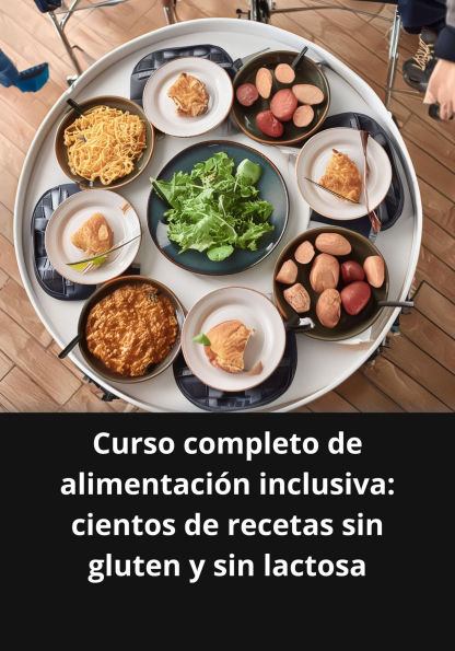 Curso completo de alimentación inclusiva cientos de recetas sin gluten y sin lactosa