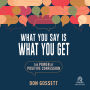 What You Say Is What You Get: The Power of Positive Confession