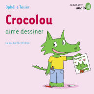 Crocolou aime dessiner