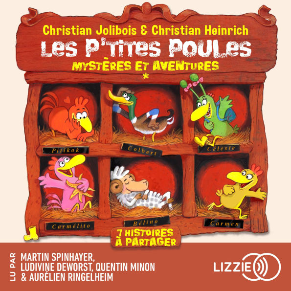 Les P'tites Poules: mystères et aventures - Compilation Tomes 1 à 7