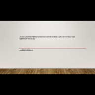 AZ-800: Administering Windows Server Hybrid Core Infrastructure Certification Guide