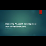 Mastering AI Agent Development: Tools and Frameworks