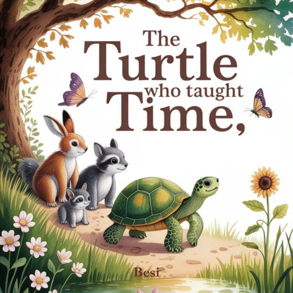The Turtle Who Taught Time: A gentle story about waiting, wonder, and growth
