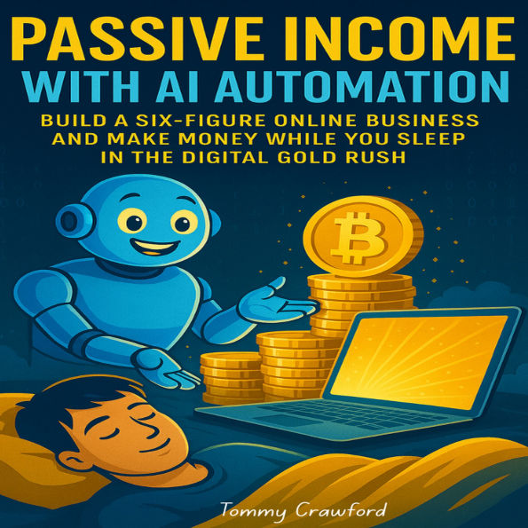 Passive Income with AI Automation: Build a Six-Figure Online Business and Make Money While You Sleep in the Digital Gold Rush
