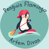 Penguin Flamingo