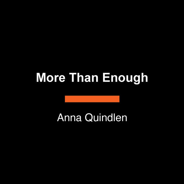 More Than Enough: A Novel