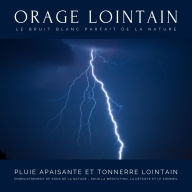 Pluie apaisante et tonnerre lointain - Enregistrement de sons de la nature - Pour la méditation, la détente et le sommeil - Le bruit blanc parfait de la nature: Laissez-vous bercer, détendez-vous profondément ou endormez-vous paisiblement au son relaxant