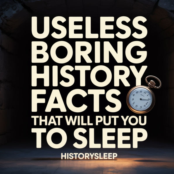 Useless Boring History Facts That Will Put You To Sleep