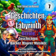 Geschichten-Labyrinth - Berufe: Bäcker, Maurer, Musiker