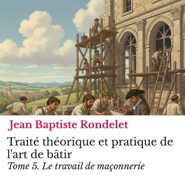 Traité théorique et pratique de l'art de bâtir Tome 5.: Le travail de maçonnerie