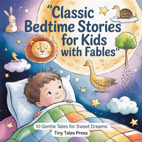 Classic Bedtime Stories for Kids with Fables: 10 Gentle Tales for Sweet Dreams (Abridged)