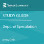 Study Guide: Dept. of Speculation by Jenny Offill (SuperSummary)