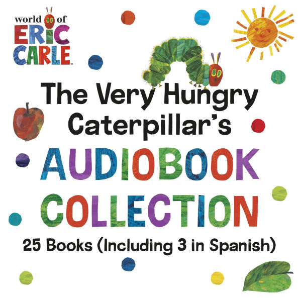 The Very Hungry Caterpillar's Audiobook Collection: 25 Books (Including 3 in Spanish)
