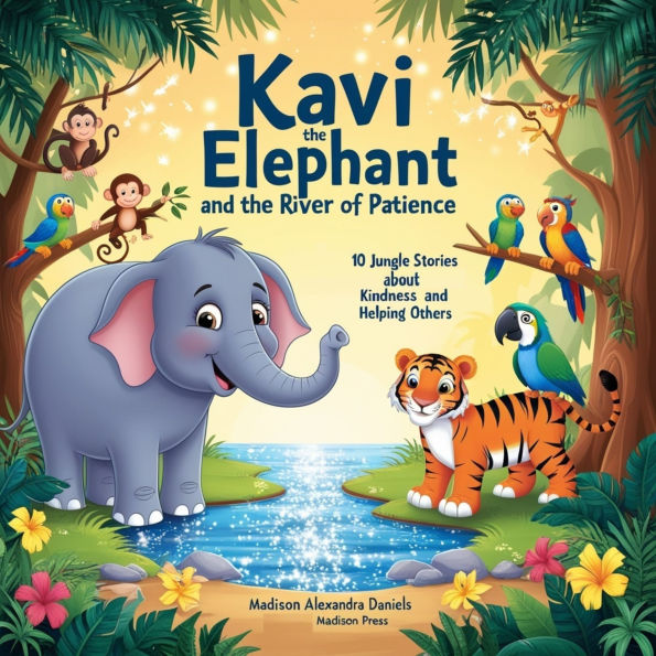 Kavi the Elephant and the River of Patience: 10 Jungle Stories About Kindness and Helping Others